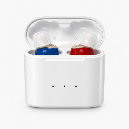The ClarityPro CIC Rechargeables Hearing Device (Pair)