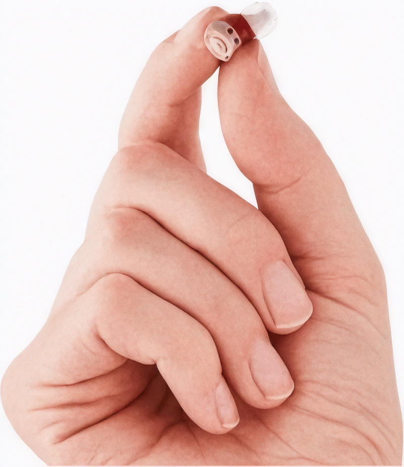 WiseHear CIC hearing device